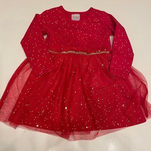 Hanna Andersson Shimmer Star Dress In Soft Tulle